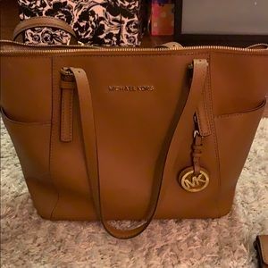 Used Michael kors brown shoulder bag